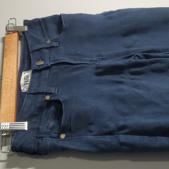 Paige jeans women's size 26 size 2 US dark medium blue Verdugo ankle - Picture 3 of 16